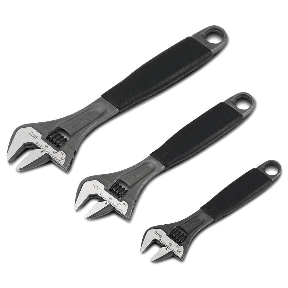 Bahco ADJUST 3-90 3pce Adjustable Wrench Set