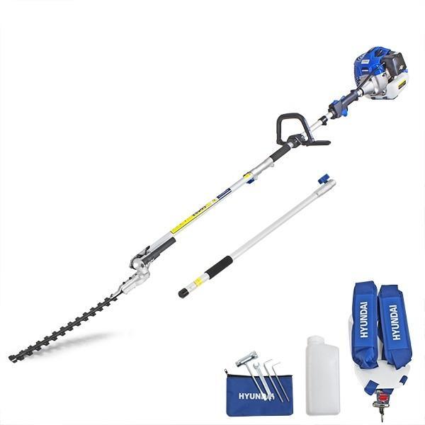 Hyundai Petrol Pole Hedge Trimmer, 33cc