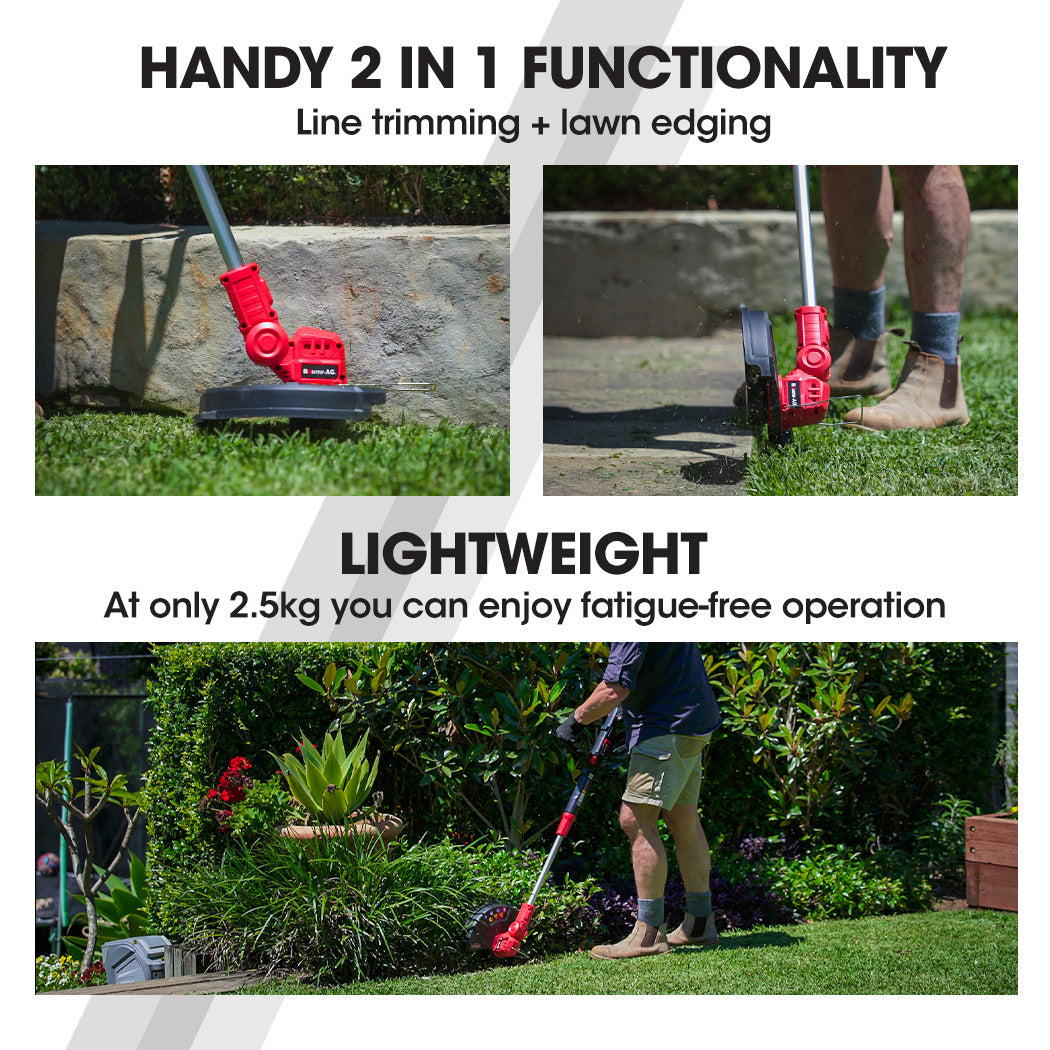 Baumr-AG 20V Cordless Whipper Snipper | Leaf Blower Combo