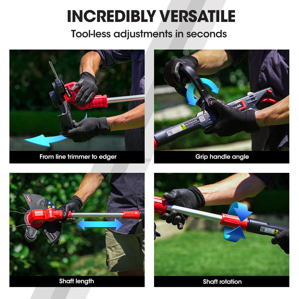 Baumr-AG 20V Cordless Whipper Snipper | Leaf Blower Combo