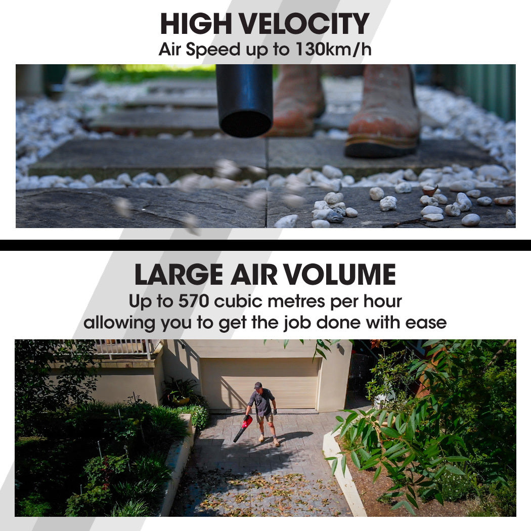 Baumr-AG 20V Cordless Whipper Snipper | Leaf Blower Combo