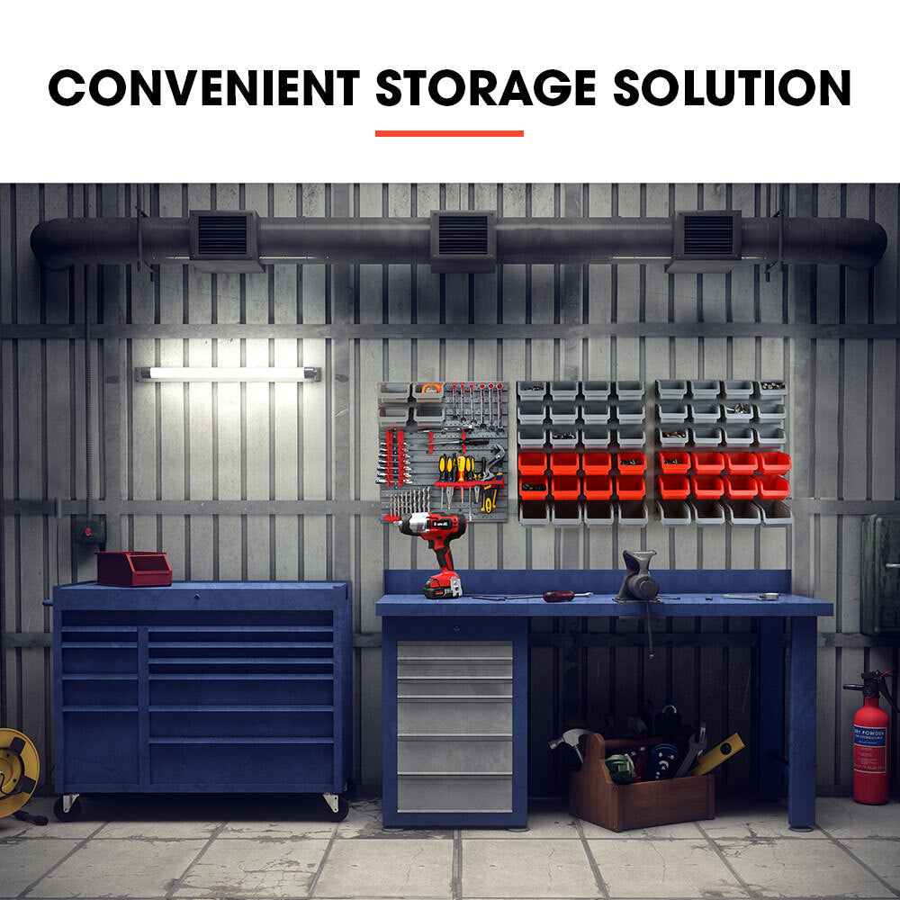 Baumr-AG 69pc Wall Mount Tool | Parts Storage Rack