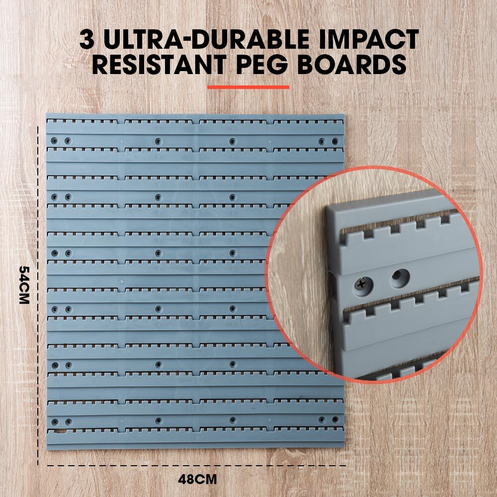 Baumr-AG 69pc Wall Mount Tool | Parts Storage Rack