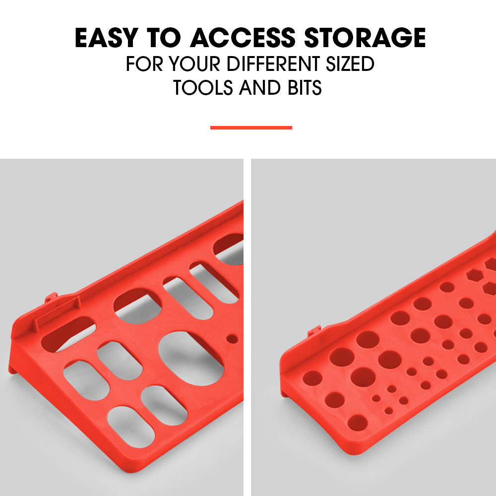 Baumr-AG 69pc Wall Mount Tool | Parts Storage Rack