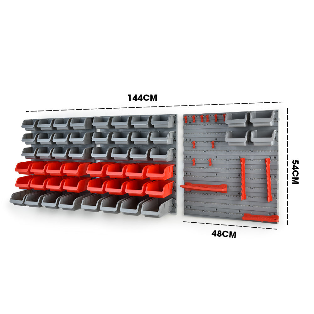 Baumr-AG 69pc Wall Mount Tool | Parts Storage Rack