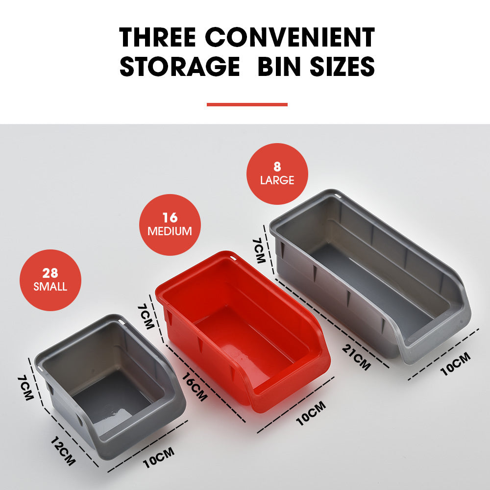 Baumr-AG 69pc Wall Mount Tool | Parts Storage Rack
