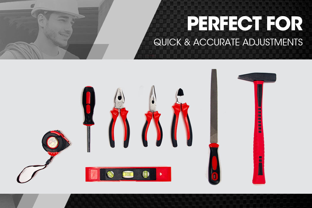 Bullet 118pc Tool Kit Box Set | Comprehensive Household Toolbox