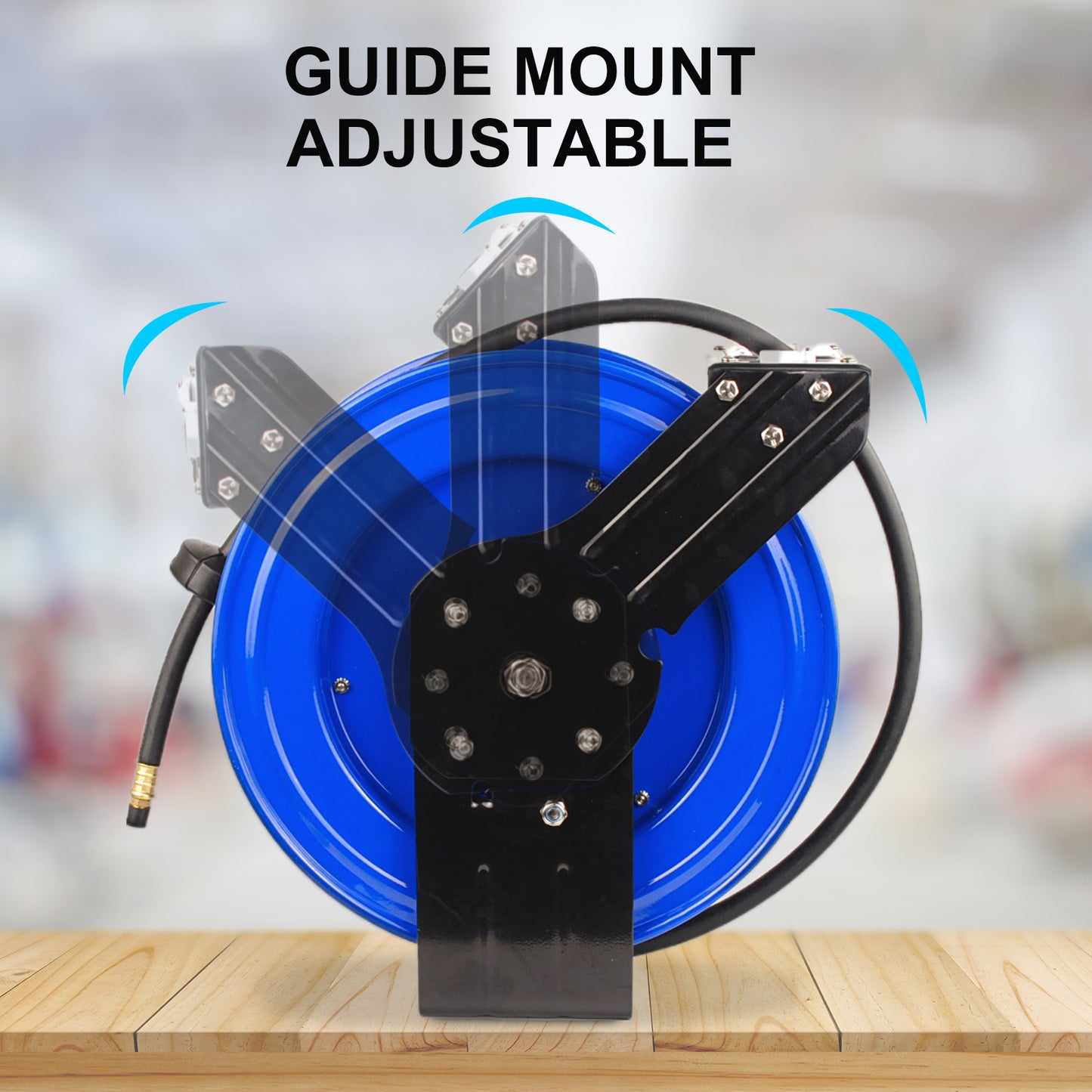 15m Retractable Air Hose Reel | Heavy-Duty Auto Rewind