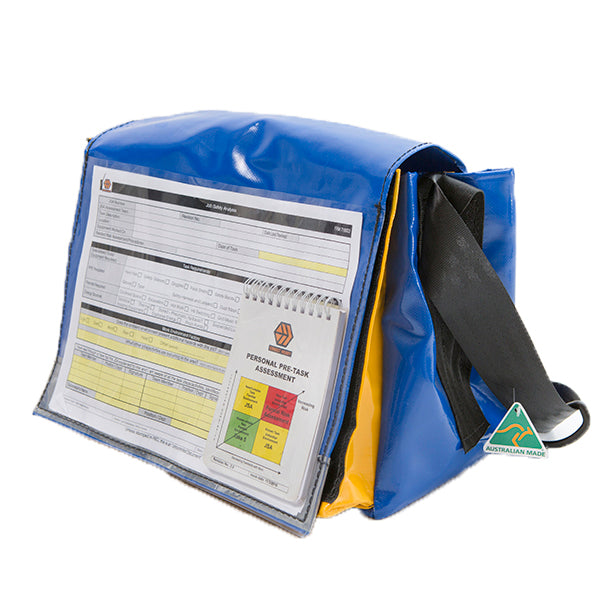 Heavy Duty Vinyl Toolbag Tradie Construction DIY Tools Bag Carrier Tradesman