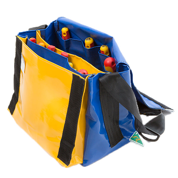 Heavy Duty Vinyl Toolbag Tradie Construction DIY Tools Bag Carrier Tradesman