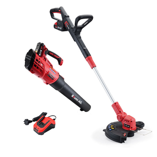 Baumr-AG 20V Cordless Whipper Snipper | Leaf Blower Combo