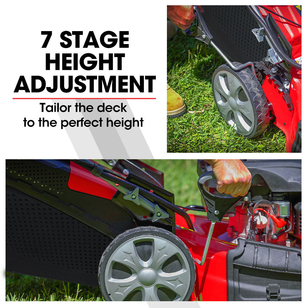 Baumr-AG 248cc 21" Self-Propelled Lawn Mower | 4-in-1