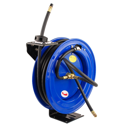 15m Retractable Air Hose Reel | Heavy-Duty Auto Rewind
