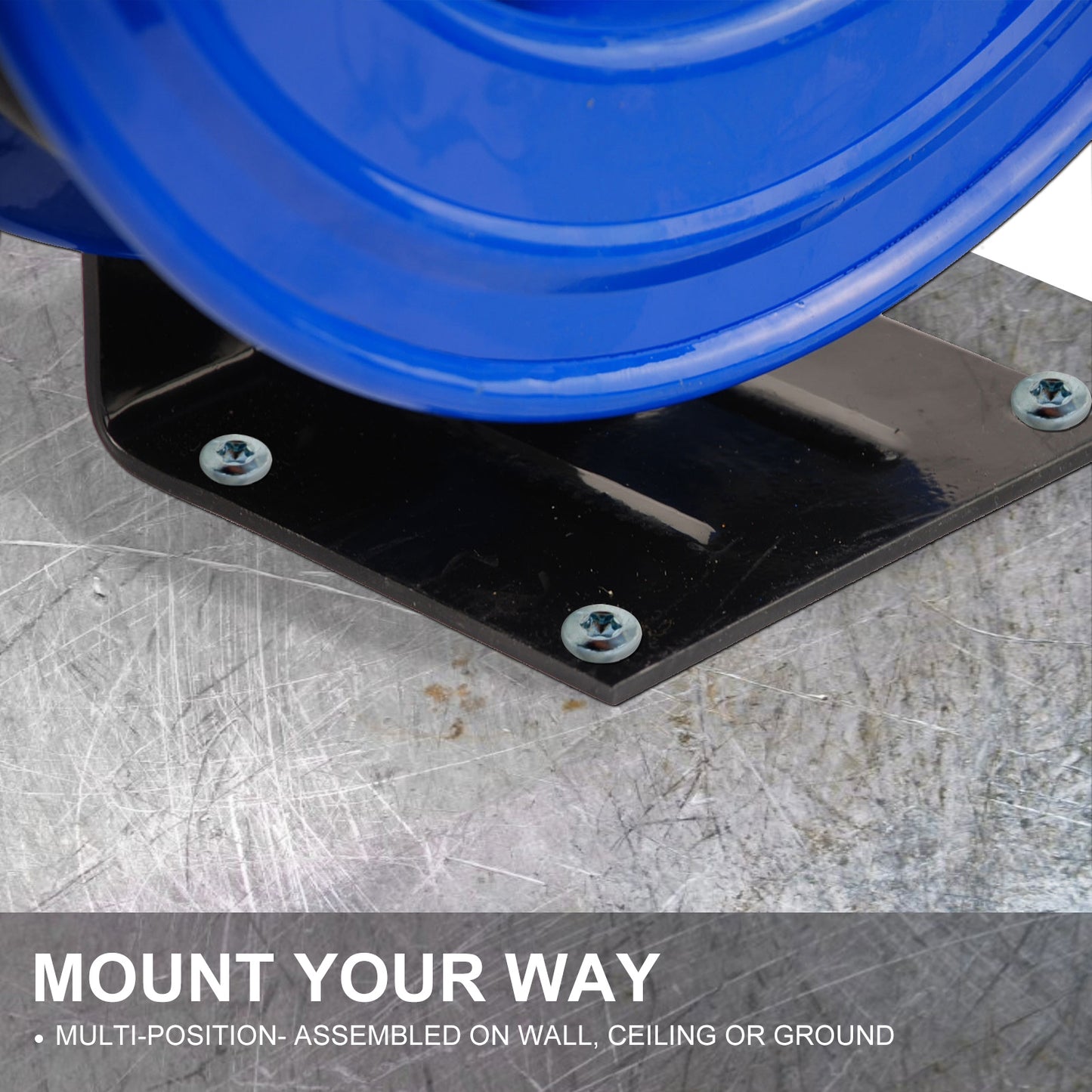 15m Retractable Air Hose Reel | Heavy-Duty Auto Rewind