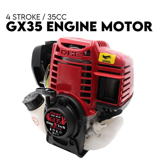 4-Stroke GX35 Brush Cutter | Powerful, Efficient, Low Vibration