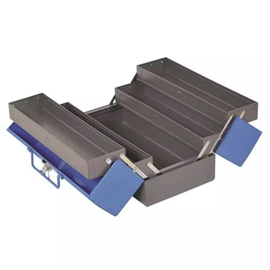 Kincrome 5 Tray Cantilever Tool Box Portable Steel Storage Mechanic Organiser AU